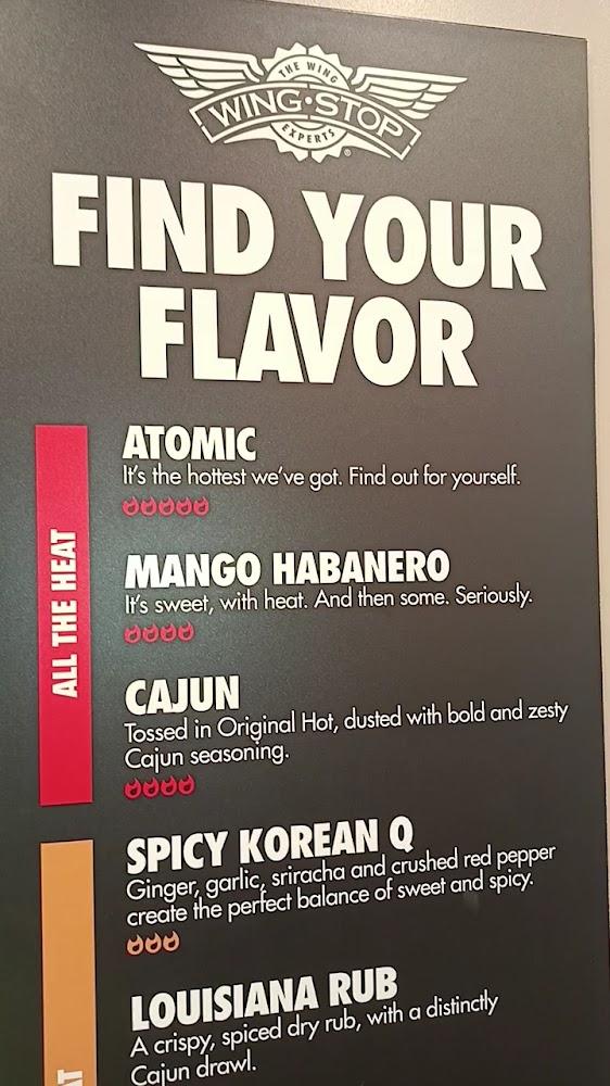 Wingstop Menu image 1